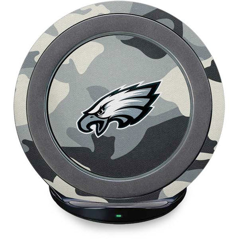 NFL Philadelphia Eagles Camo Fast Charge Wireless Charging Stand Skin